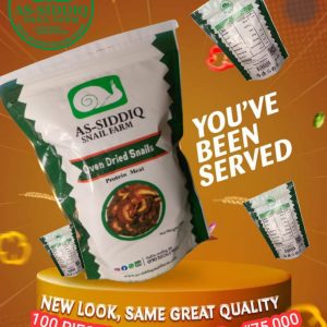 100 Pieces of Big Snails – ₦75,00